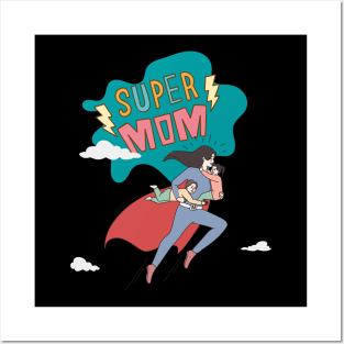 Super Mom Special Mother's Day Posters and Art